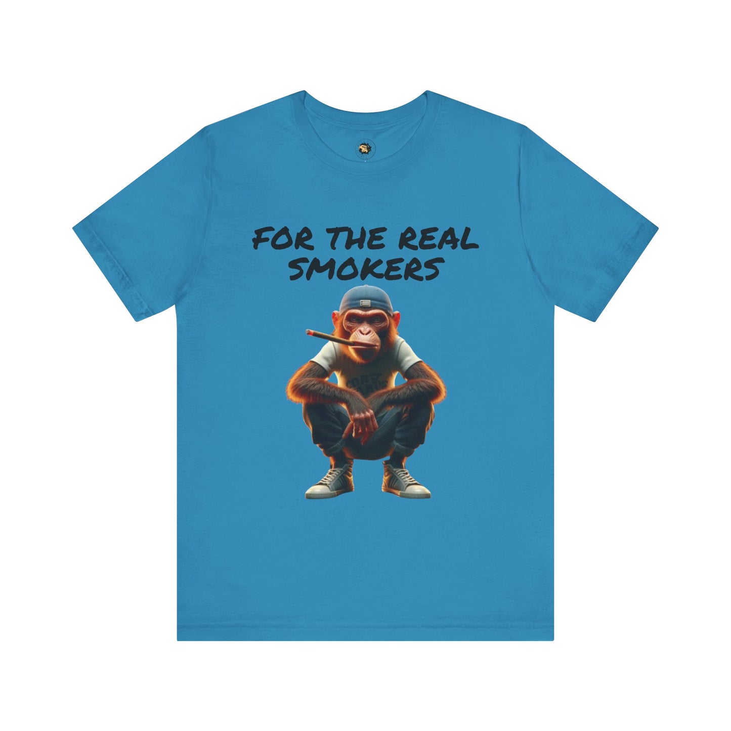 Unisex Jersey Tee - 'For The Real Smokers' Graphic T-Shirt