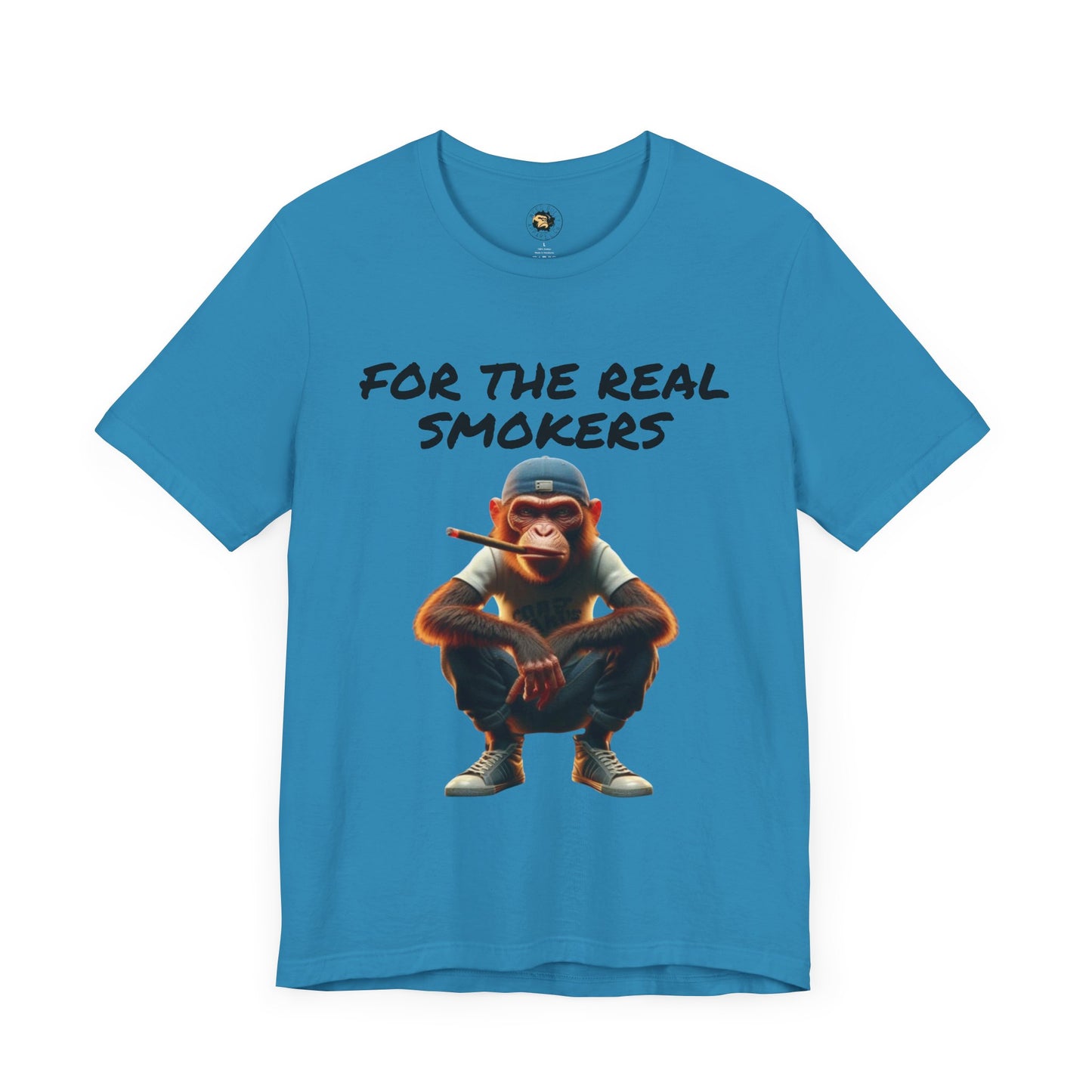 Unisex Jersey Tee - 'For The Real Smokers' Graphic T-Shirt