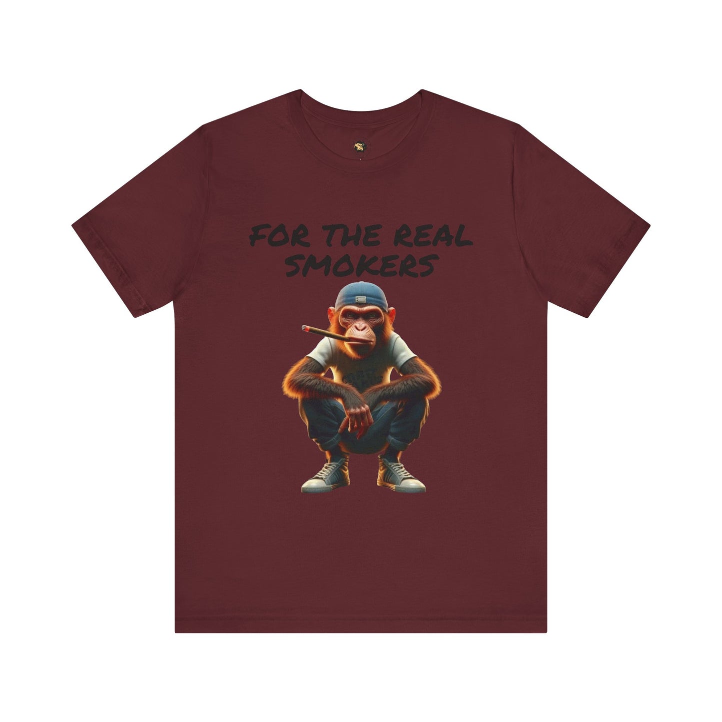 Unisex Jersey Tee - 'For The Real Smokers' Graphic T-Shirt