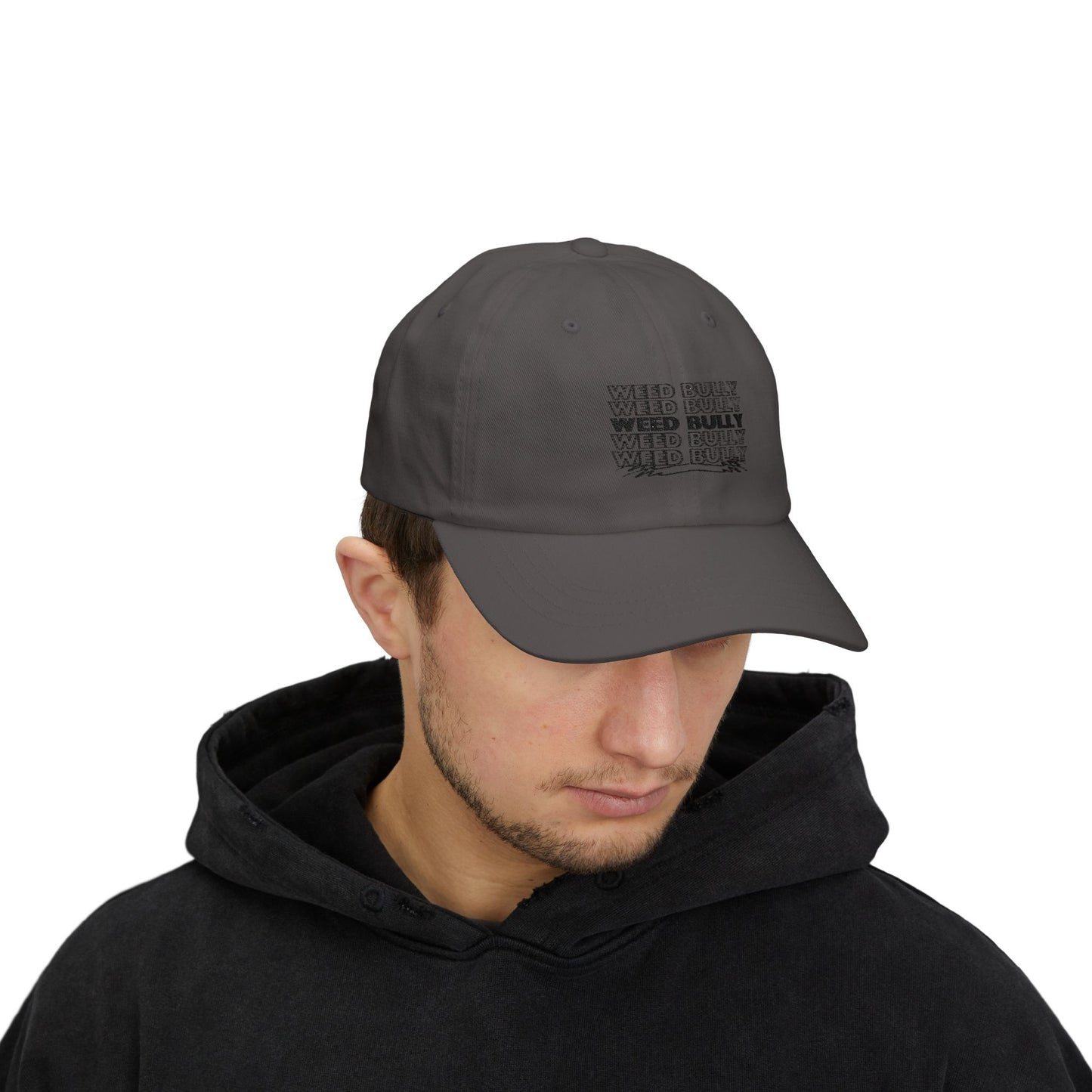 Weed Bully Classic Dad Cap - Trendy Adjustable Hat for Cannabis Enthusiasts