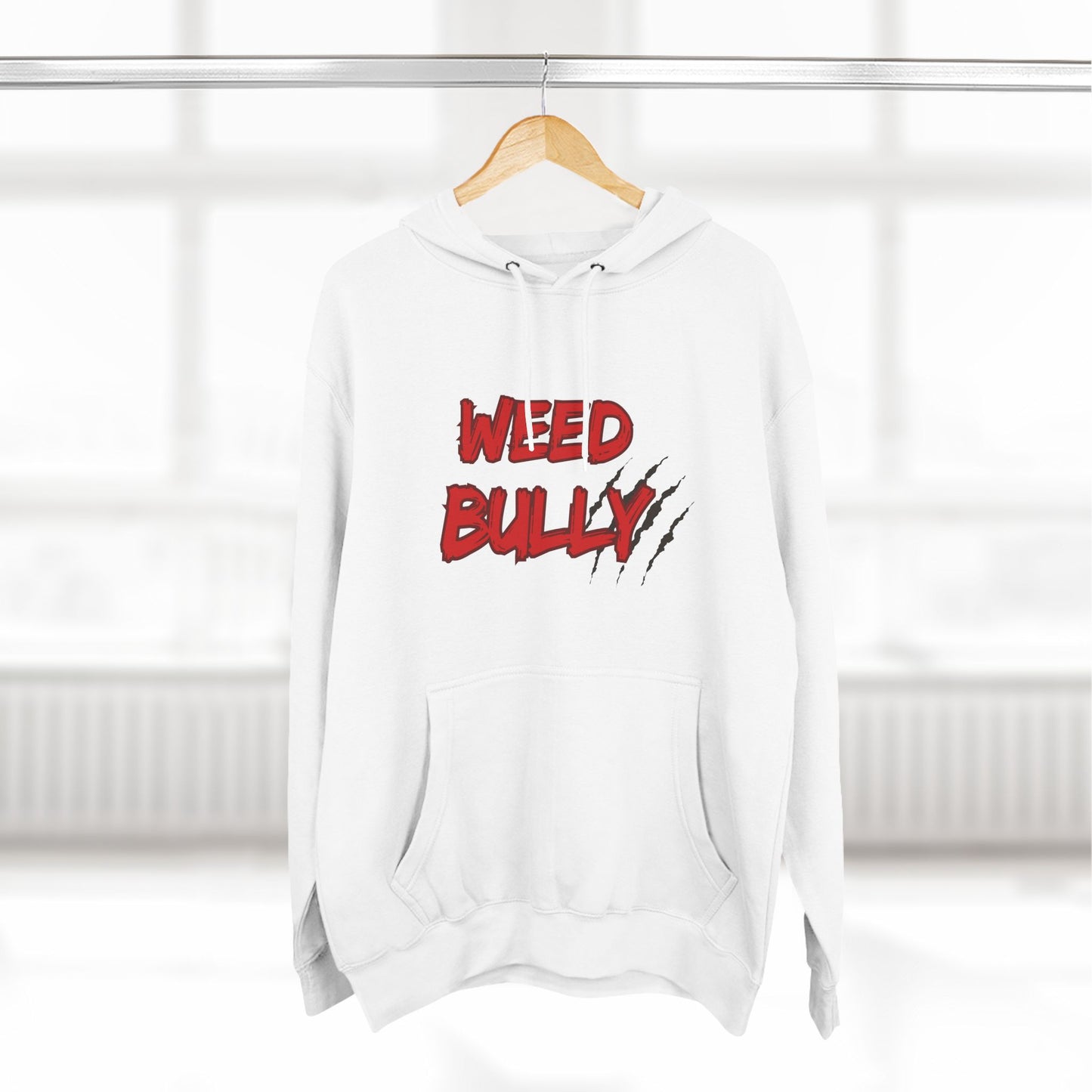 Three-Panel Fleece Hoodie
