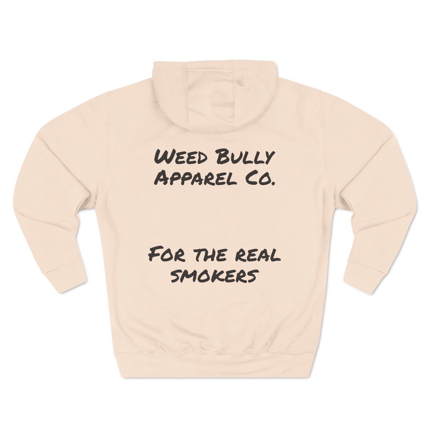 Three-Panel Fleece Hoodie