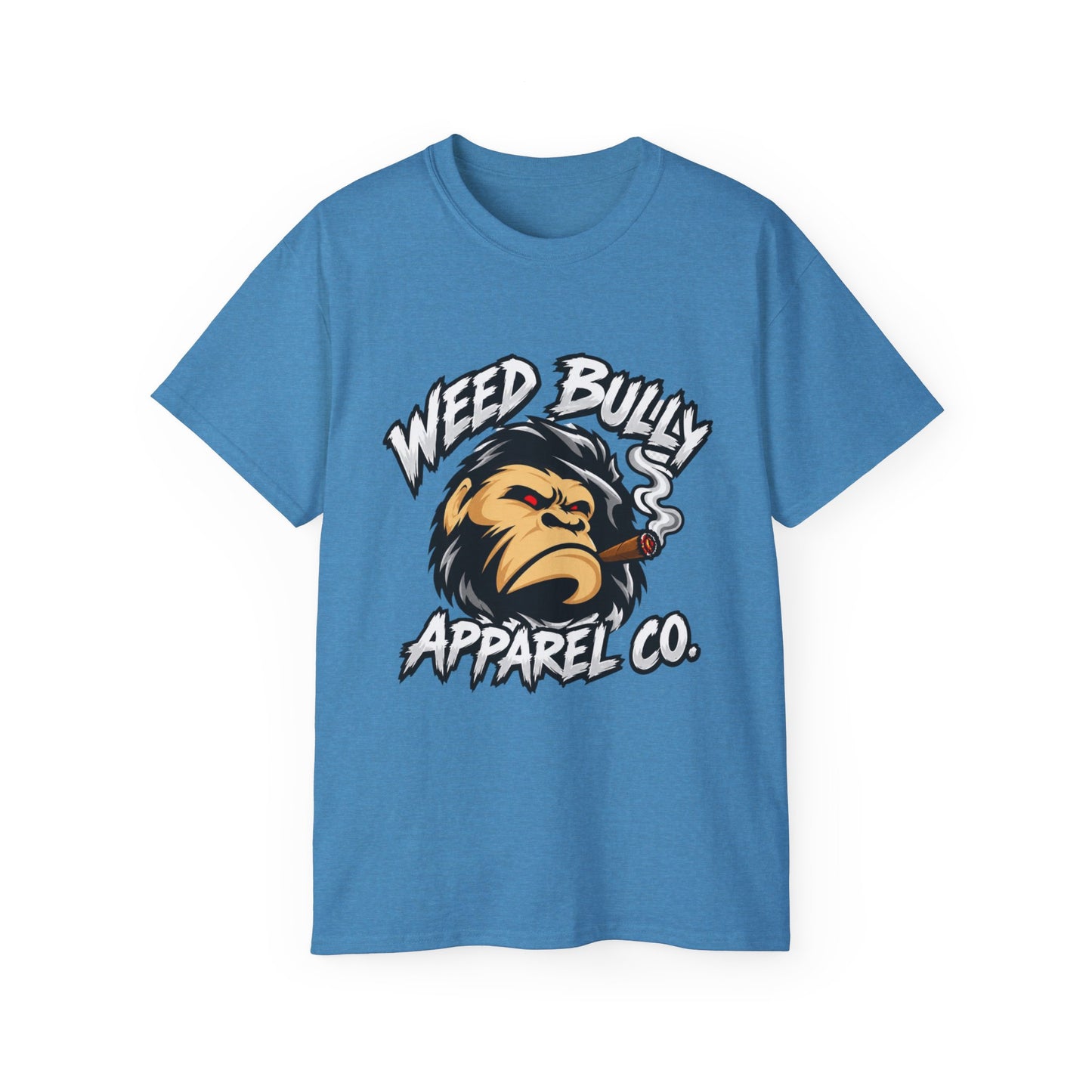 Weed Bully Apparel Tee — 'For the Real Smokers' Graphic T-Shirt